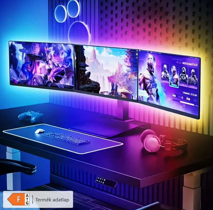 LED szalag távirányítóval