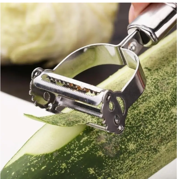 Rozsdamentes zöldséghámozó részlet