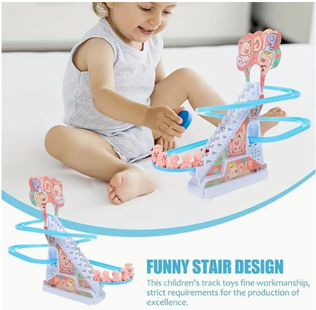 Csúszdázó malackák pálya