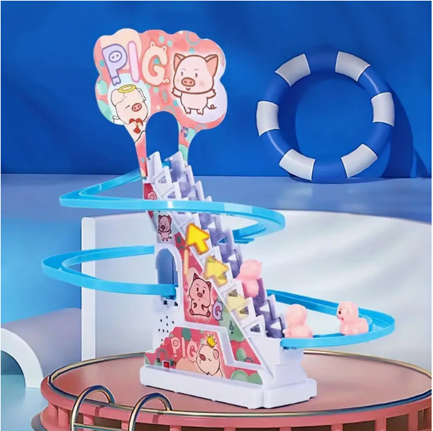 Csúszdázó malackák játék