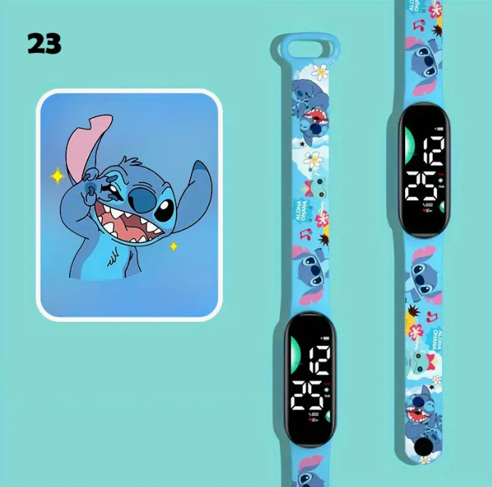 Lilo és Stitch vízálló gyermek karóra - adatok