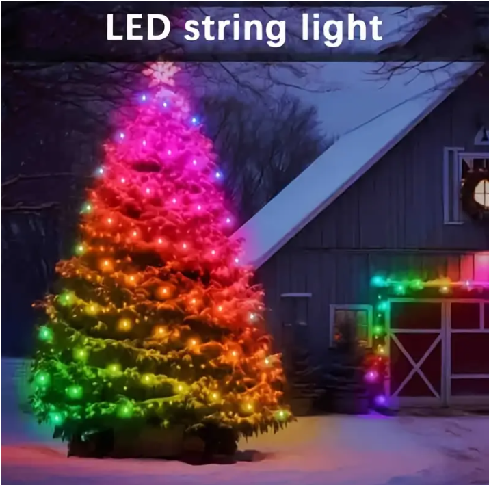 RGBIC futófény és gradiens effektek