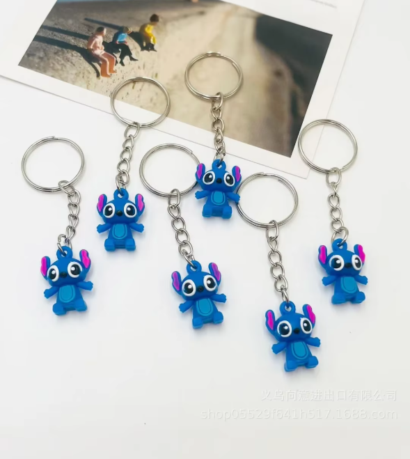 Stitch 3D kulcstartó részlet