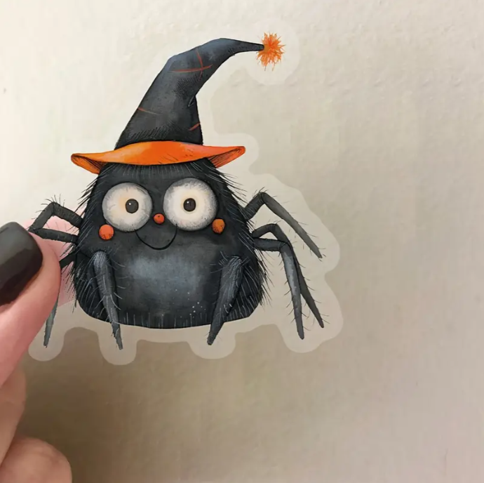 Halloween matrica részlet