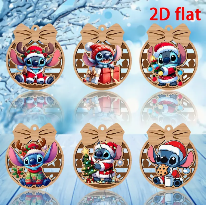 Lilo és Stitch fa díszek