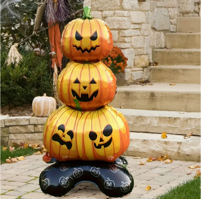 Halloween fólia lufi - felfújható dekoráció