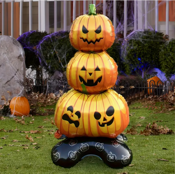 Halloween tökfej lufi mérete