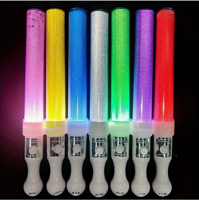 Világító LED pálca elemes működés