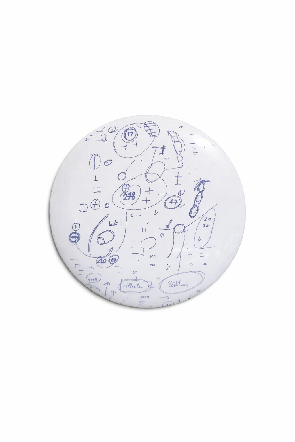 Mesterterv kitűző hátoldal - biztosítótű