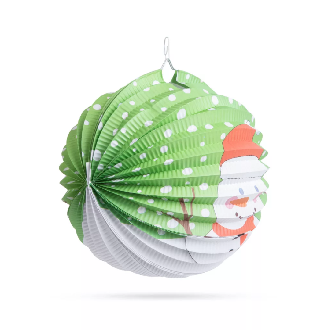 Karácsonyi lampion oldalnézet