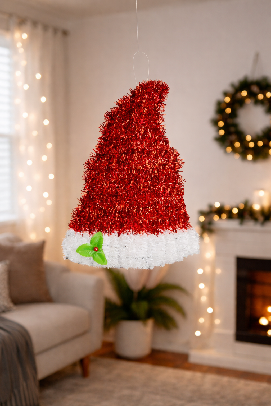 Csillogó karácsonyi dekor