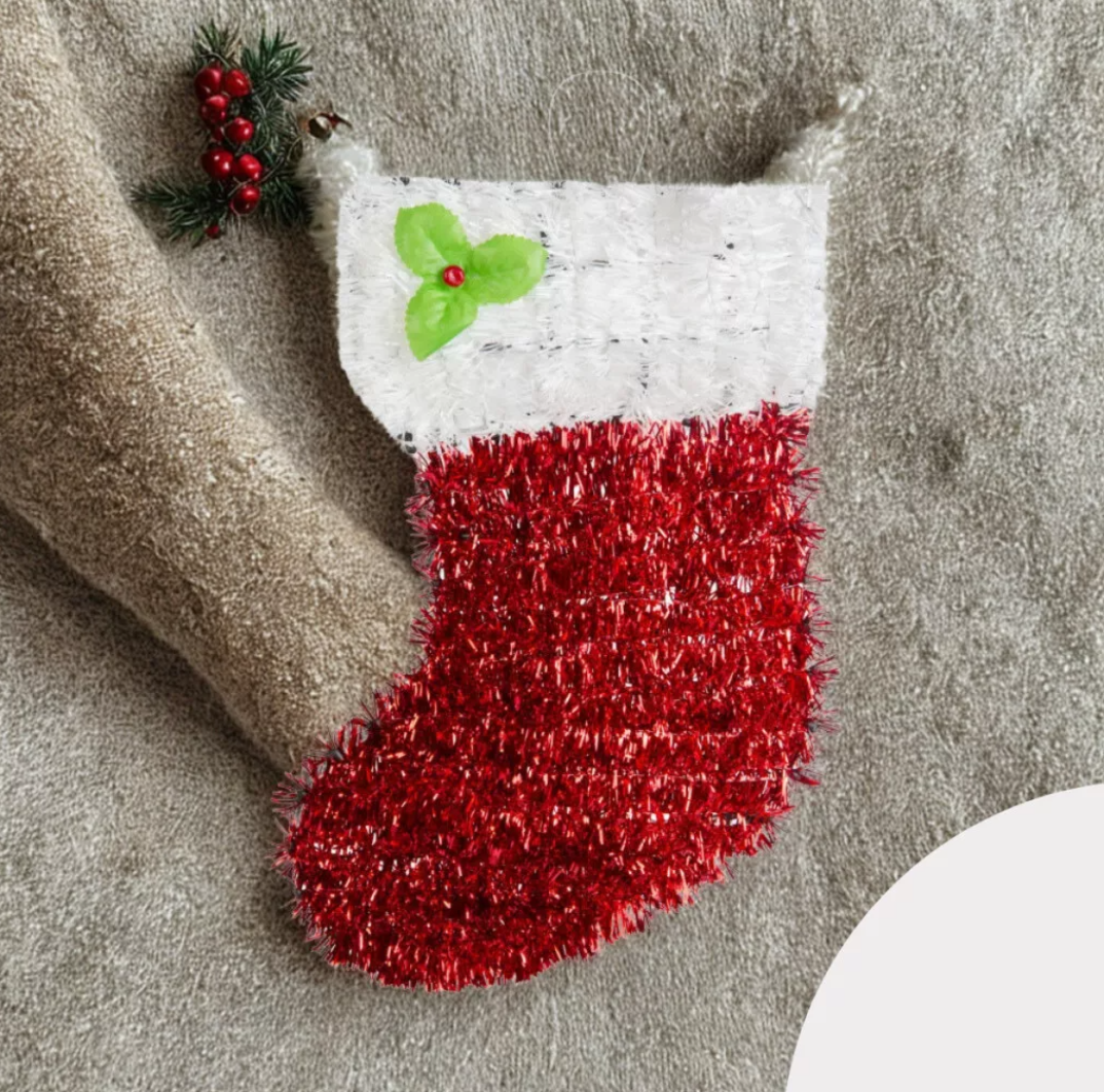 Karácsonyi dekor csizma