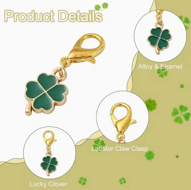 Lóhere kulcstartó - közeli kép