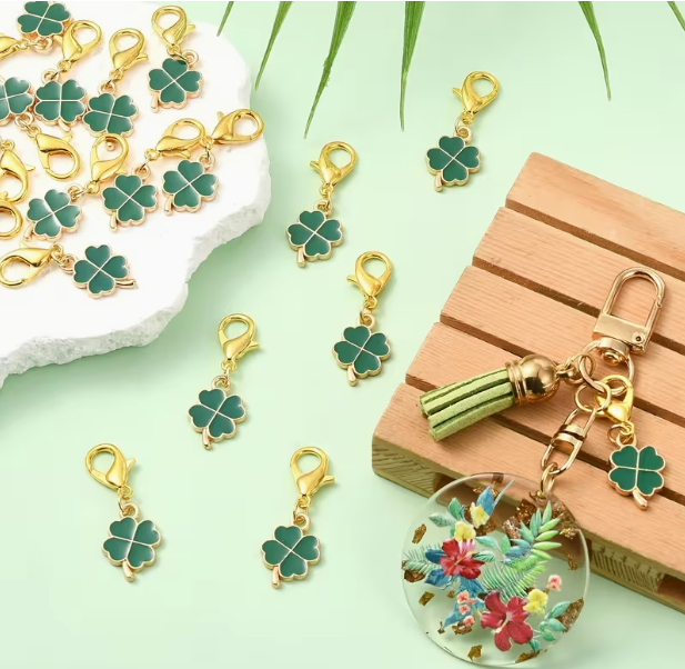 Négylevelű lóhere medál méret és részletek