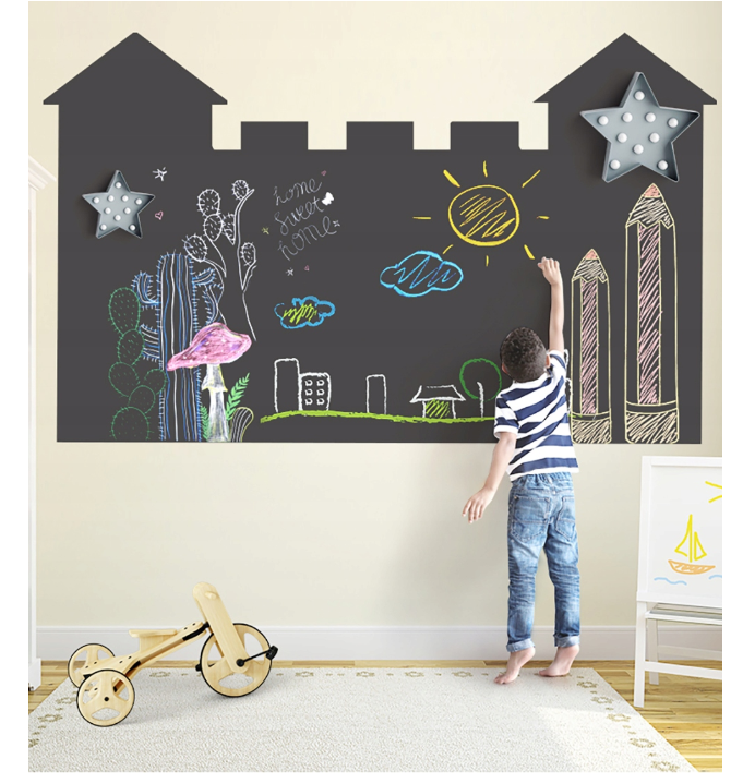 Krétatáblához hasonló felület - táblafólia