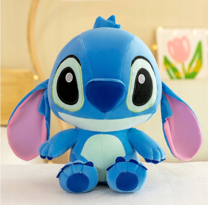 Puha kék plüssfigura