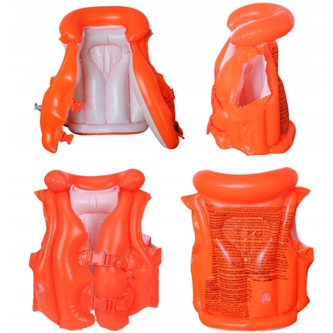 Úszómellény használat közben