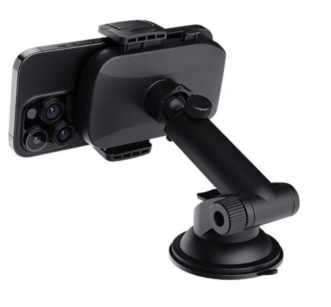 Autós telefontartó oldalnézet