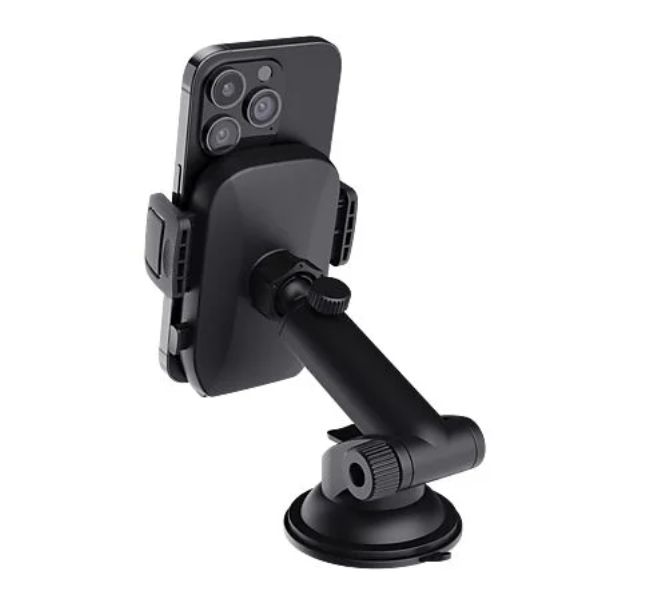 Autós telefontartó használat közben