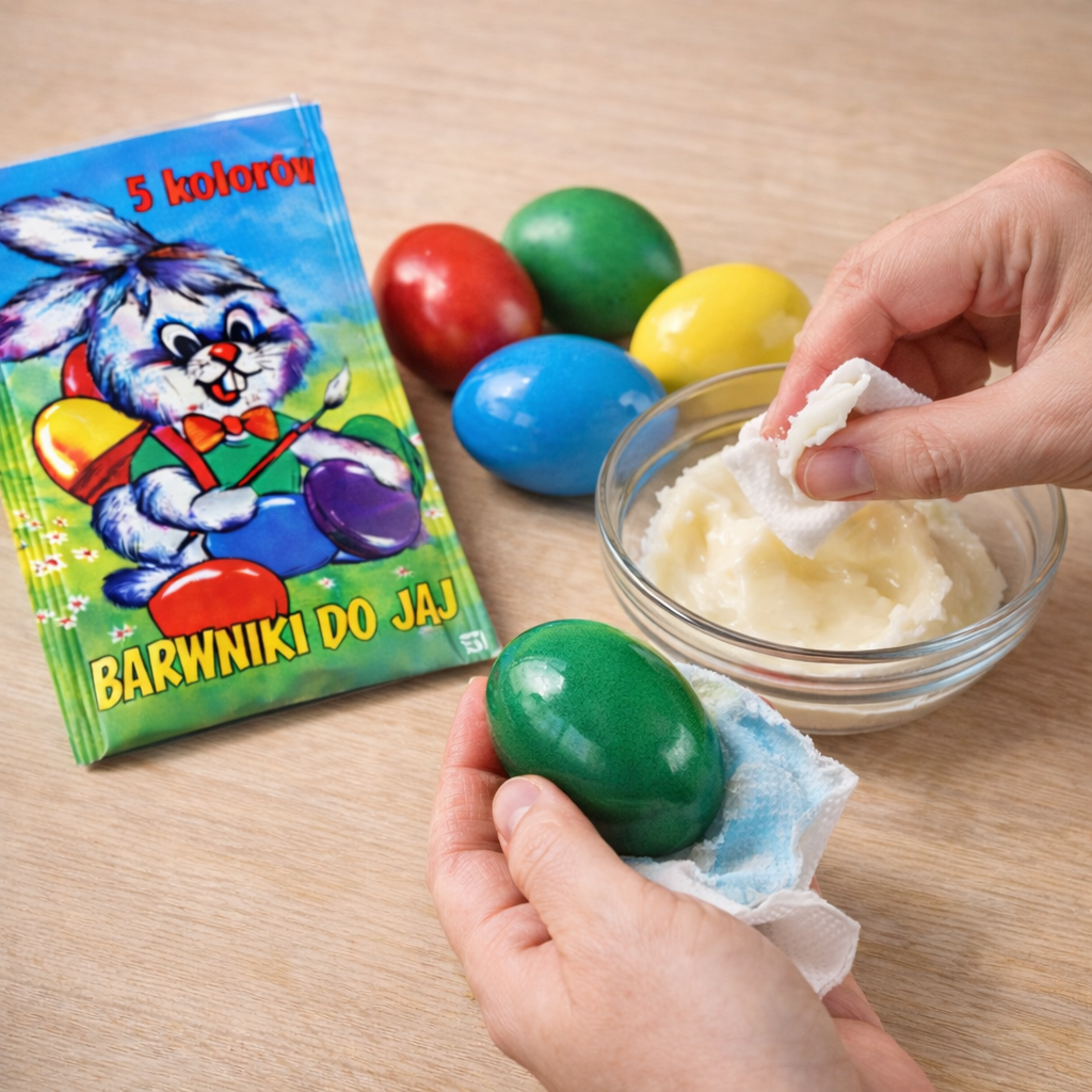 Festett húsvéti tojások