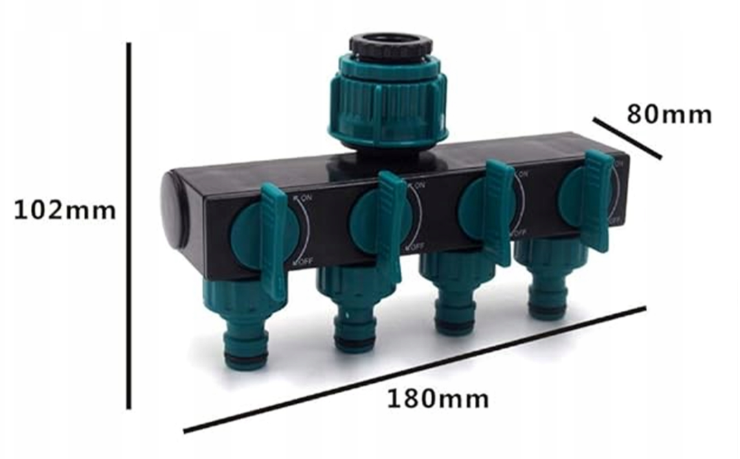 Kerti csap elosztó méretezés