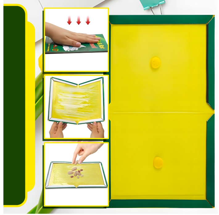 Rágcsálócsapda használat közben