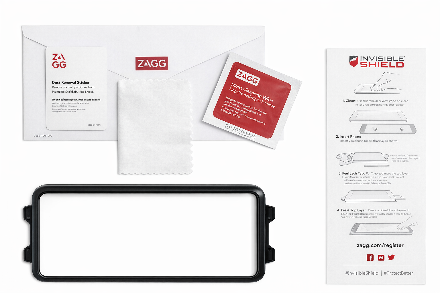 ZAGG InvisibleShield kijelzővédő üveg