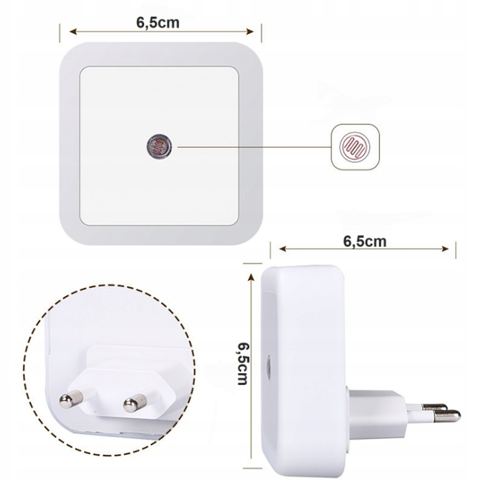 Szürkületérzékelős LED lámpa