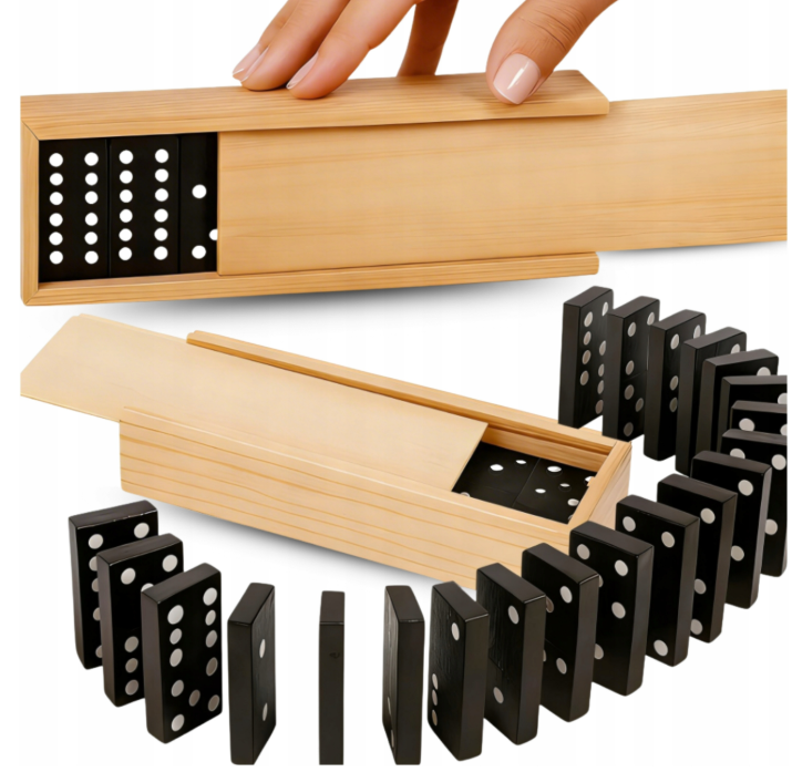 Fa dominó készlet