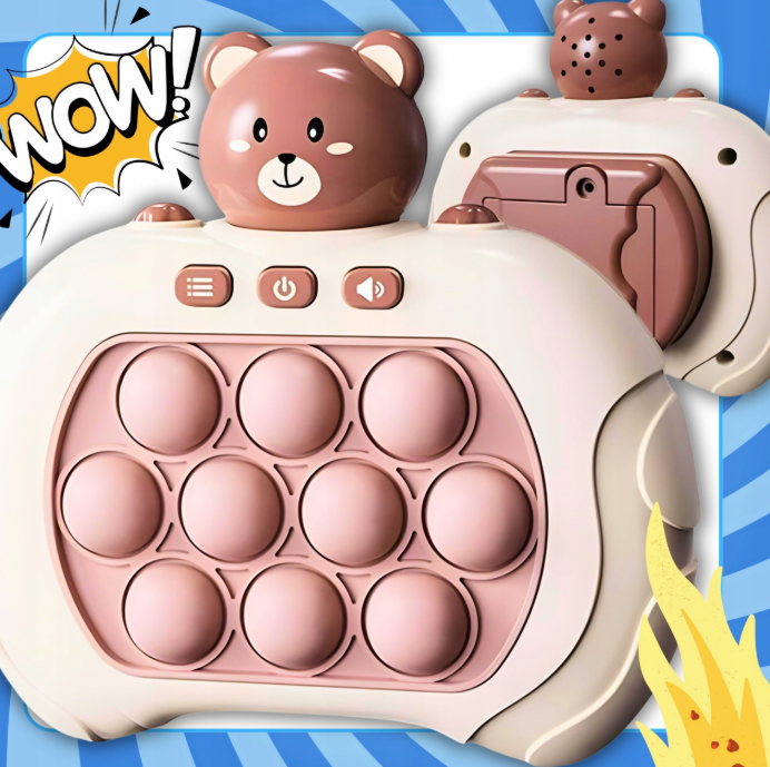 Pop It mackó ügyességi játék