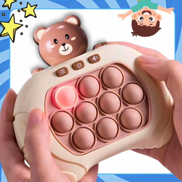 Elektronikus Pop It mackó