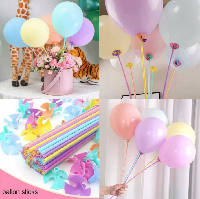 Színes lufi tartó pálca