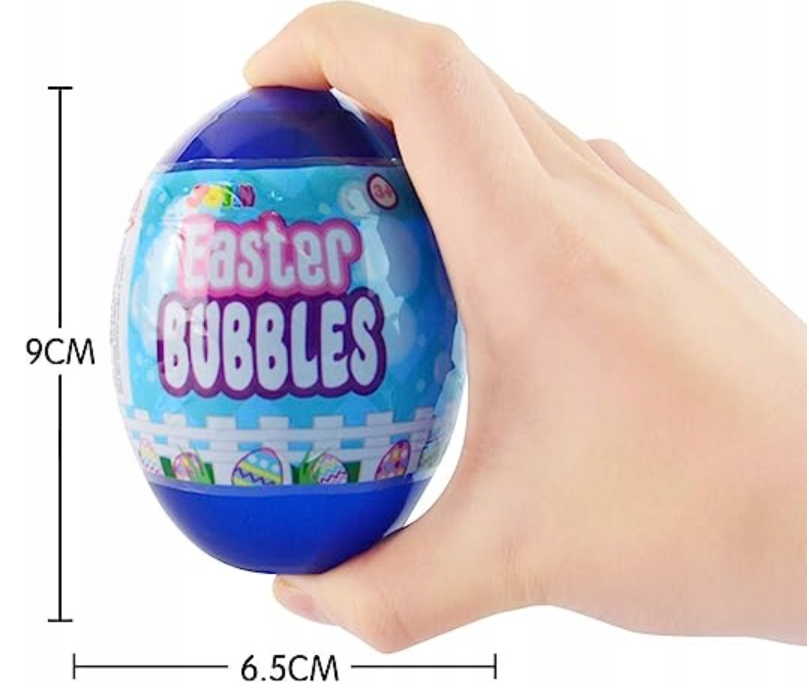 Húsvéti buborékfújó használat közben