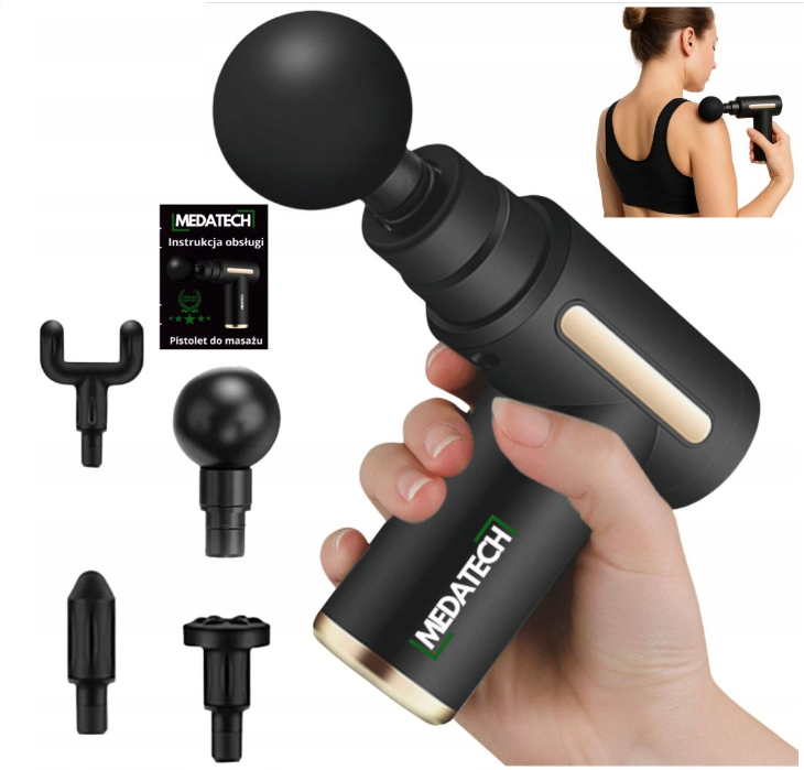 Masszázs pisztoly fejek