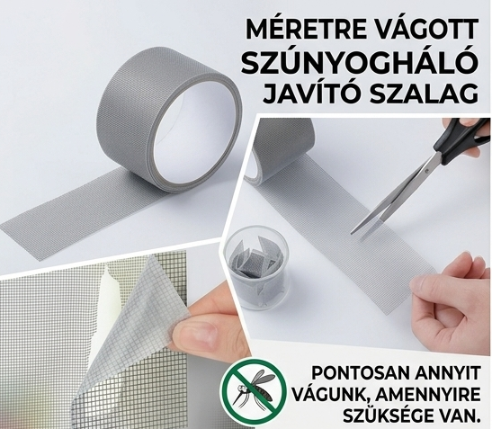 szúnyogháló javító szalag