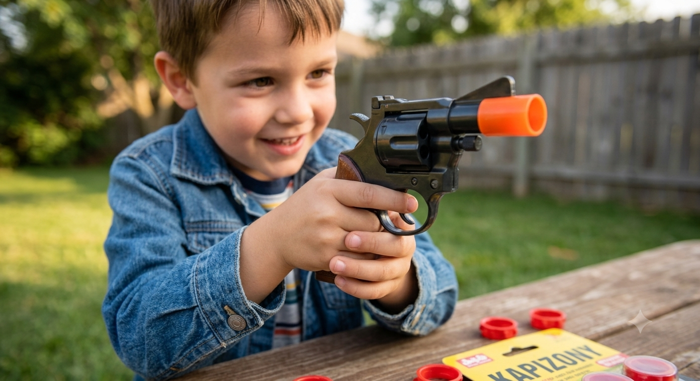Rózsapatronos játék revolver