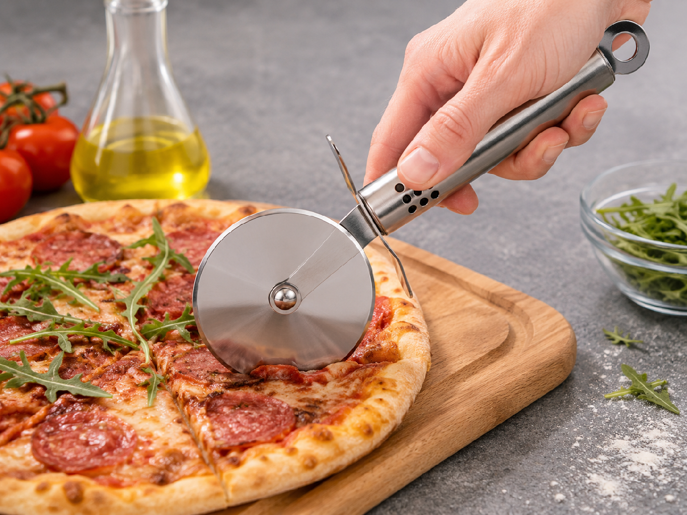 Pizzavágó részletek