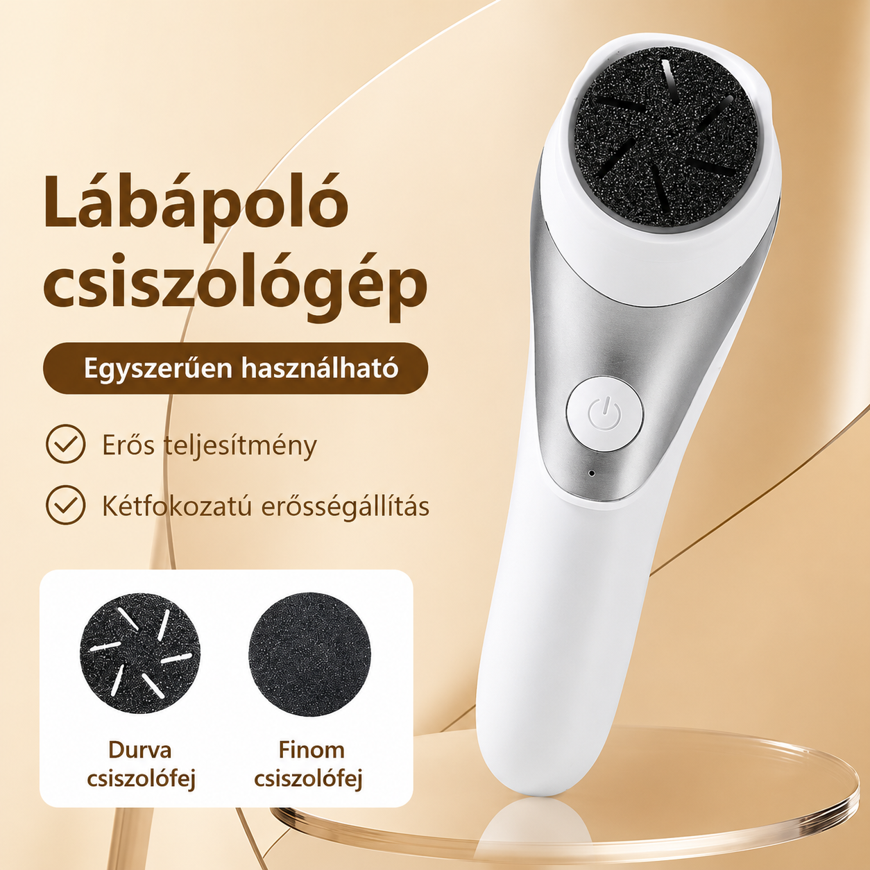 Elektromos pedikűr készülék