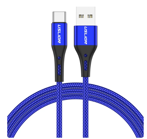 Szövet borítású USB-C kábel - fő kép
