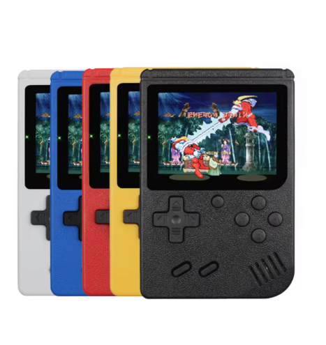 Retro hordozható játékkonzol 400 játékkal