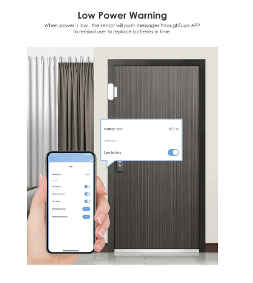 Okos otthon ajtó érzékelő telepítés