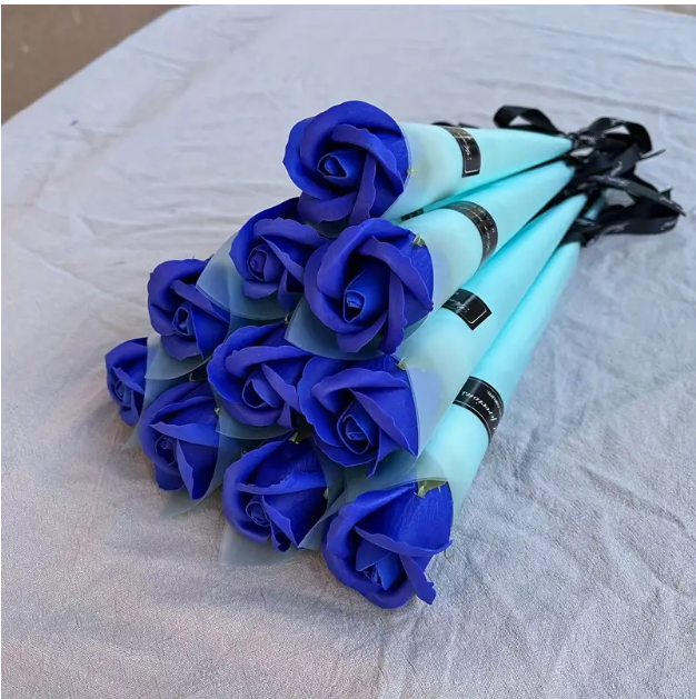 Szappanrózsa csomagolás