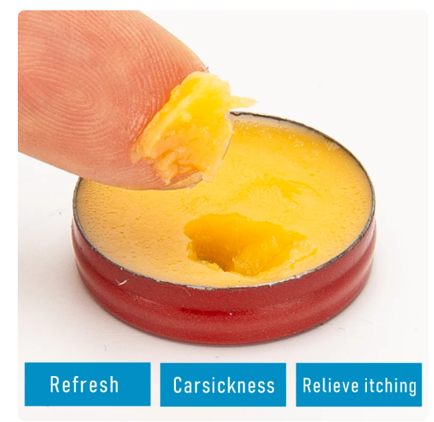 Kínai gyógynövényes balzsam tégely részlet