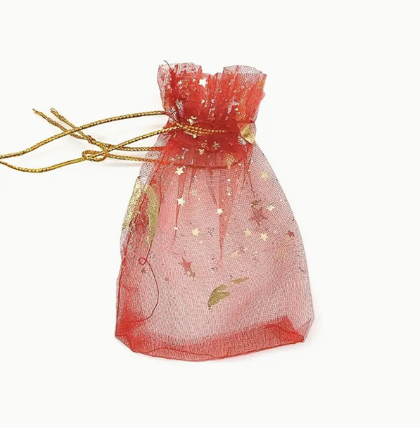 Organza ajándéktasak