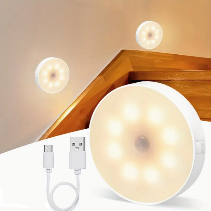 Éjszakai fény mozgásérzékelővel